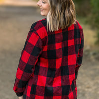 IN STOCK Norah Plaid Shacket - Buffalo Plaid