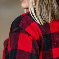 IN STOCK Norah Plaid Shacket - Buffalo Plaid