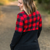 IN STOCK Natalie Pullover - Buffalo Plaid