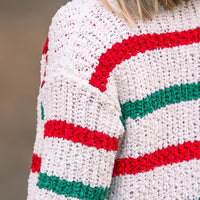 IN STOCK Christmas Stripe Cardigan