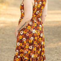 IN STOCK Bailey Dress - Brown Fall Floral FINAL SALE