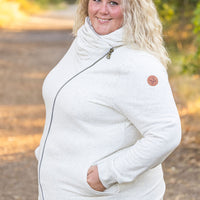 IN STOCK Quinn ZipUp Cowl - Oatmeal