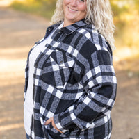 IN STOCK Norah Plaid Shacket - Classic Black and White | Women's Shacket