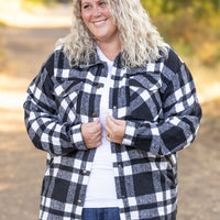 IN STOCK Norah Plaid Shacket - Classic Black and White | Women's Shacket