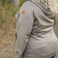 IN STOCK Scuba HalfZip Hoodie - Mocha