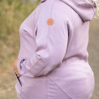 IN STOCK Scuba HalfZip Hoodie - Lavender