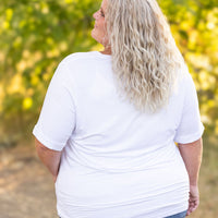 IN STOCK Sophie Pocket Tee - White | Women's Short Sleeve