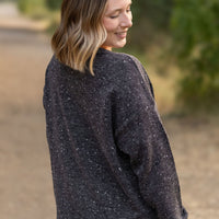 IN STOCK Confetti Sweater - Charcoal