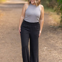 IN STOCK Presley Palazzo Pants - Black | Women's Wide-Leg Pants FINAL SALE