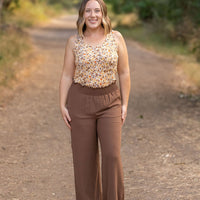 IN STOCK Presley Palazzo Pants - Coffee | Women's Wide-Leg Pants FINAL SALE