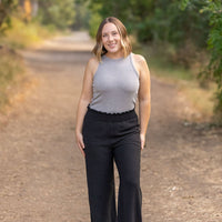 IN STOCK Presley Palazzo Pants - Black | Women's Wide-Leg Pants FINAL SALE