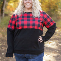 IN STOCK Natalie Pullover - Buffalo Plaid