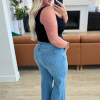 PREORDER: High Rise Wide Leg Jeans in Three Colors