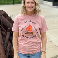 Life is Better at the Campfire Graphic Tee