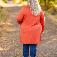 IN STOCK Classic Cardigan - Pumpkin