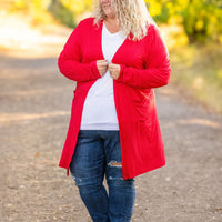 IN STOCK Classic Cardigan - Red