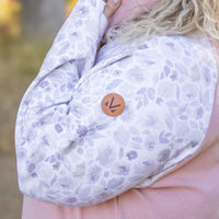 IN STOCK Zoey ZipCowl - Pink and Blush Floral