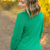 IN STOCK Leah Long Sleeve Top - Green