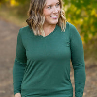 IN STOCK Larissa Long Sleeve - Evergreen