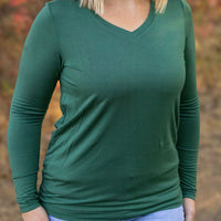 IN STOCK Larissa Long Sleeve - Evergreen