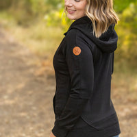 IN STOCK Scuba HalfZip Hoodie - Black