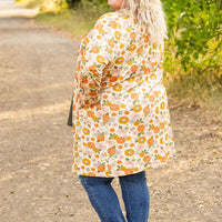 IN STOCK Classic Cardigan - Fall Boho Floral FINAL SALE