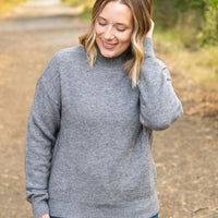 IN STOCK Molly Sweater - Grey FINAL SALE