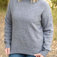 IN STOCK Molly Sweater - Grey FINAL SALE