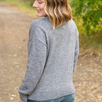 IN STOCK Molly Sweater - Grey FINAL SALE