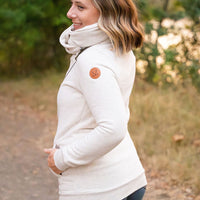 IN STOCK Quinn ZipUp Cowl - Oatmeal