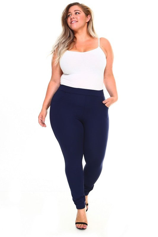 My Perfect Ponte Pants in Navy