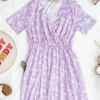 IN STOCK Tinley Dress - Lavender Petal Floral