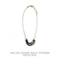 Malibu Shore Multi Strand Necklace