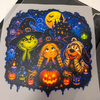 Green Halloween Tshirt