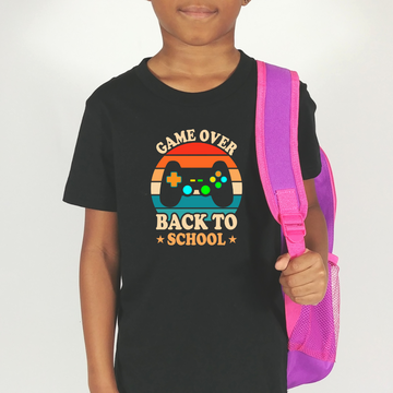 Game Over Back To School Tee- Youth