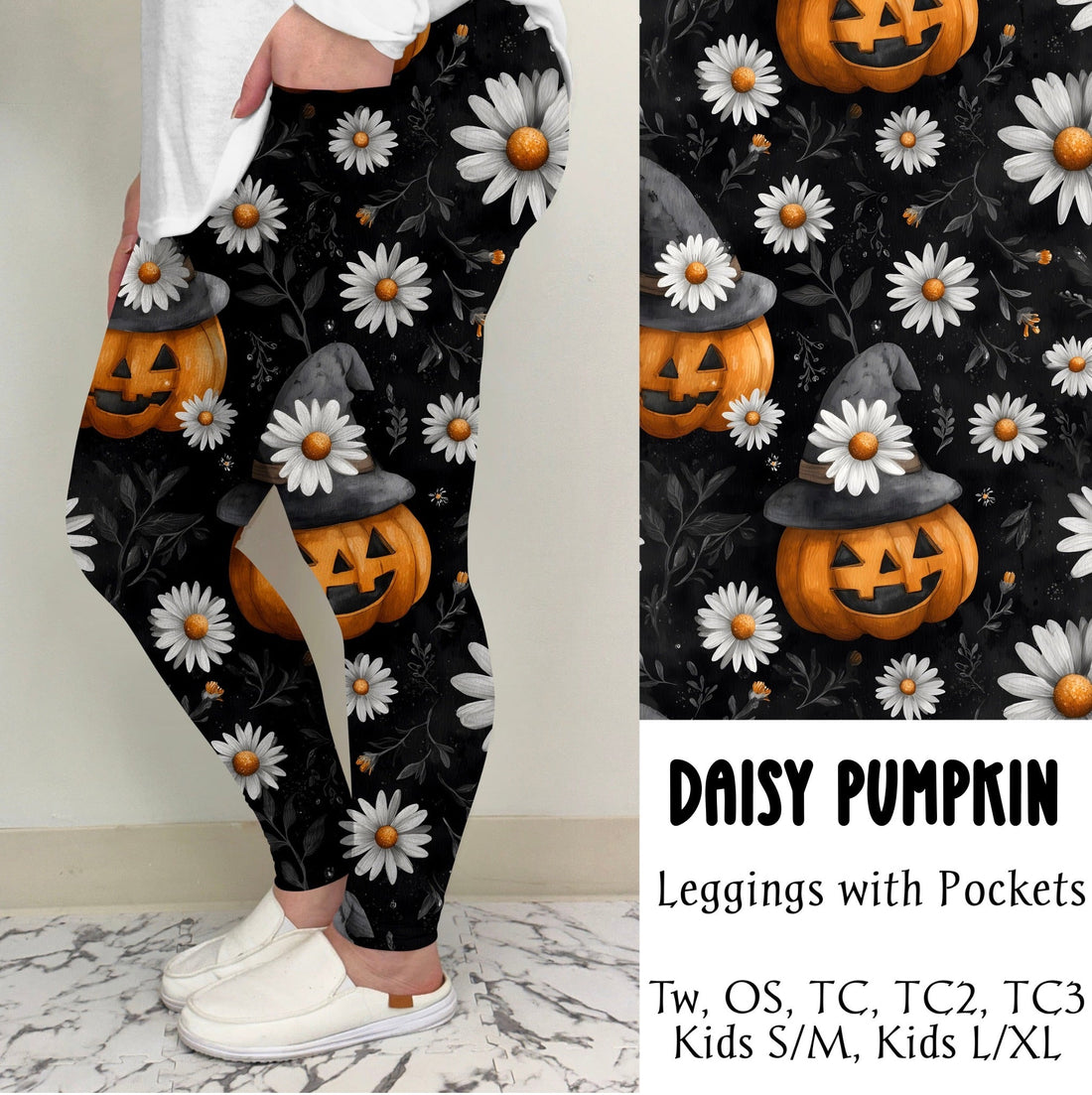 Daisy Pumpkins Leggings/Joggers | Run Ends 7/28| ETA 42 days