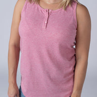 IN STOCK Alison Henley Tank - Rose
