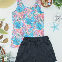 IN STOCK Ava Tank - Tropical Palm