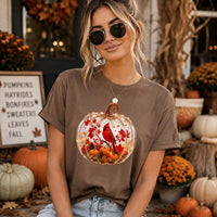 Cozy Pumpkin Cardinal Tshirt