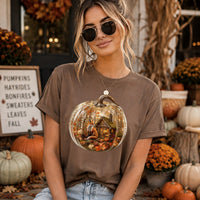 Cozy Pumpkin Fox Tshirt