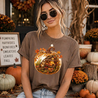 Cozy Pumpkin Squirrel Tshirt