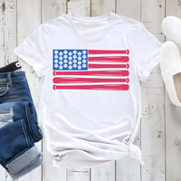 Baseball Flag Graphic Tee