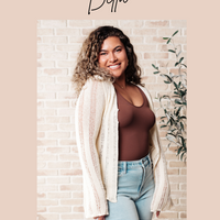 San Tropez Light Weight Knit Cardigan in Black
