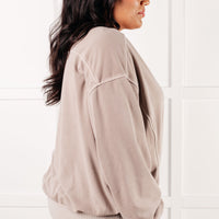 Beyond the Basics Pullover in Ash Mocha