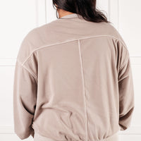 Beyond the Basics Pullover in Ash Mocha