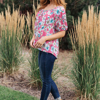 Bloom So Bright Floral Top