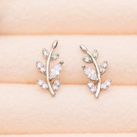 Bright Vines Stud Earrings