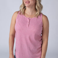 IN STOCK Alison Henley Tank - Rose