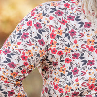 IN STOCK Blair Long Sleeve Top - Red Floral