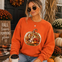 Cozy Pumpkin Beagle Sweatshirt